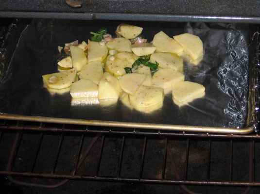 野菜のロースト方法