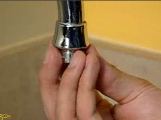 How to Clean a Faucet Aerator and Sink Sprayer