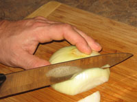 野菜を切る方法