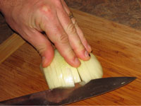 野菜を切る方法