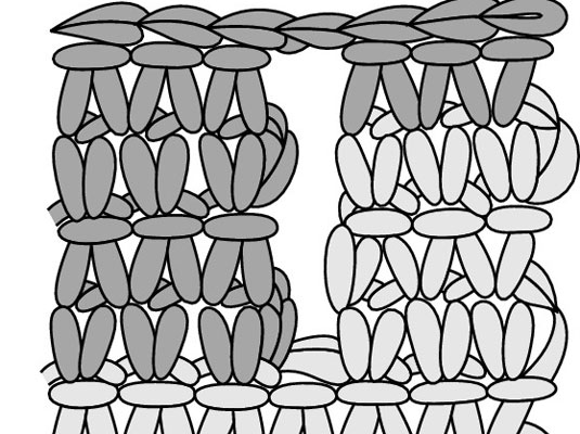 ボタンホールをかぎ針編みする方法