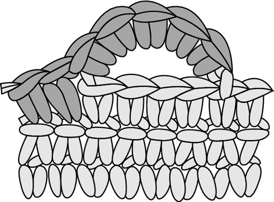 ボタンループをかぎ針編みする方法