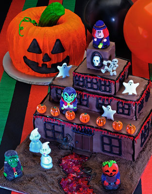ハロウィーンのジャック・オー・ランタンケーキの作り方
