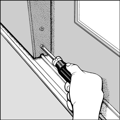 引き戸を維持および修正する方法