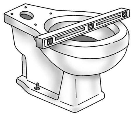 新しいトイレをインストールする方法