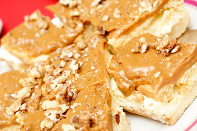 グルテンフリーのキャラメルケーキの作り方