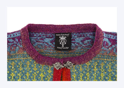 Regnbueカーディガンの編み方