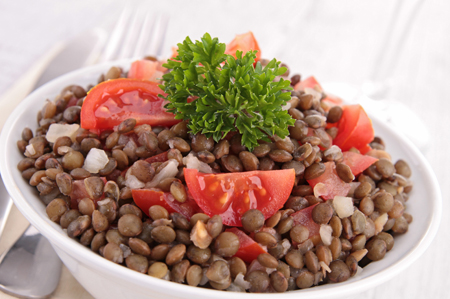 レンズ豆のサラダ（Salade de Lentils）
