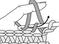 ループステッチをかぎ針編みする方法